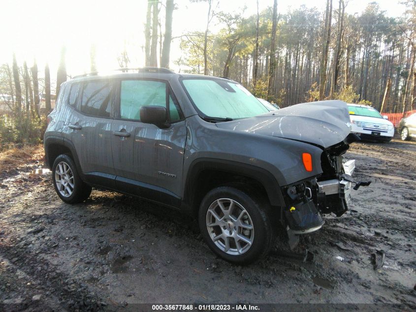 2022 JEEP RENEGADE SPORT VIN: ZACNJDA10NPN49424