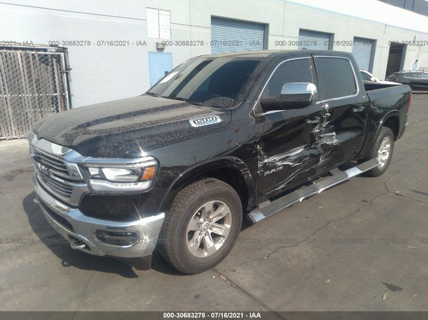 2021 RAM 1500 LARAMIE VIN: 1C6RREJT3MN610056