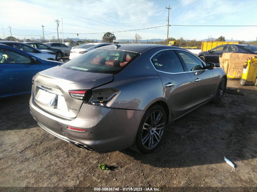 2021 MASERATI GHIBLI S GRANLUSSO VIN: ZAM57YSL6M1362871