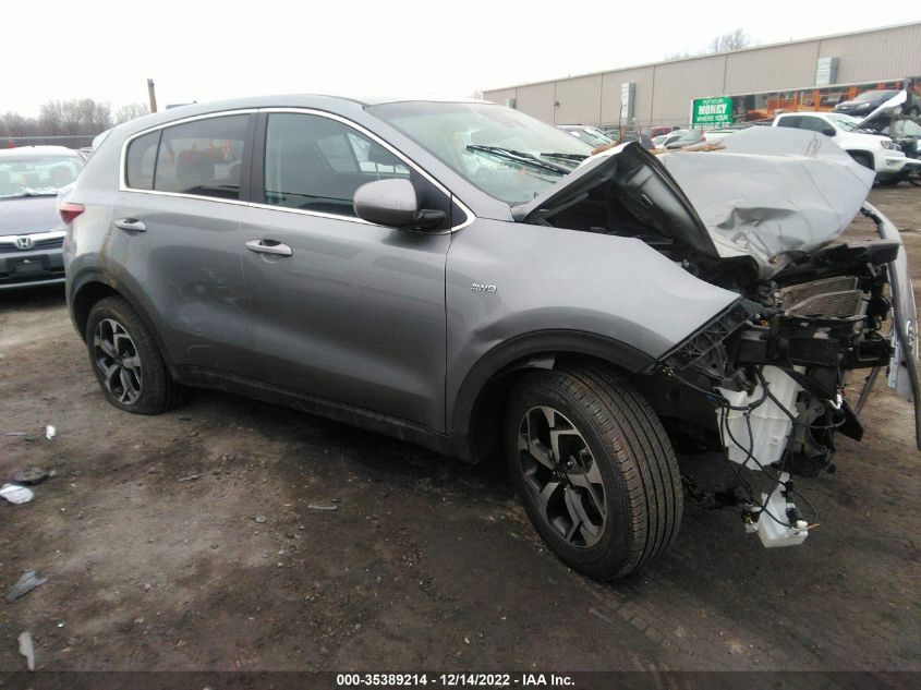 2022 KIA SPORTAGE LX VIN: KNDPMCAC1N7992001
