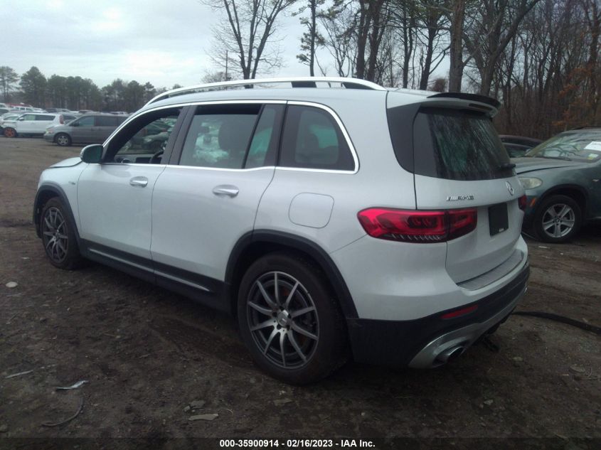 2022 MERCEDES-BENZ GLB AMG GLB 35 VIN: W1N4M5BB0NW242852