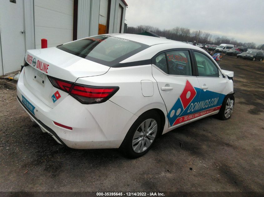 2021 NISSAN SENTRA S VIN: 3N1AB8BV7MY254812