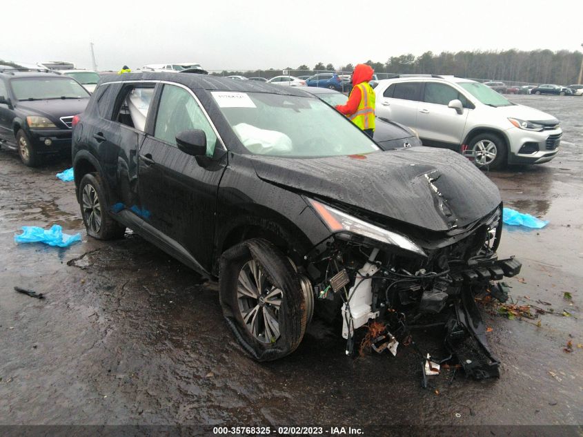 2022 NISSAN ROGUE SV VIN: JN8BT3BA3NW042789
