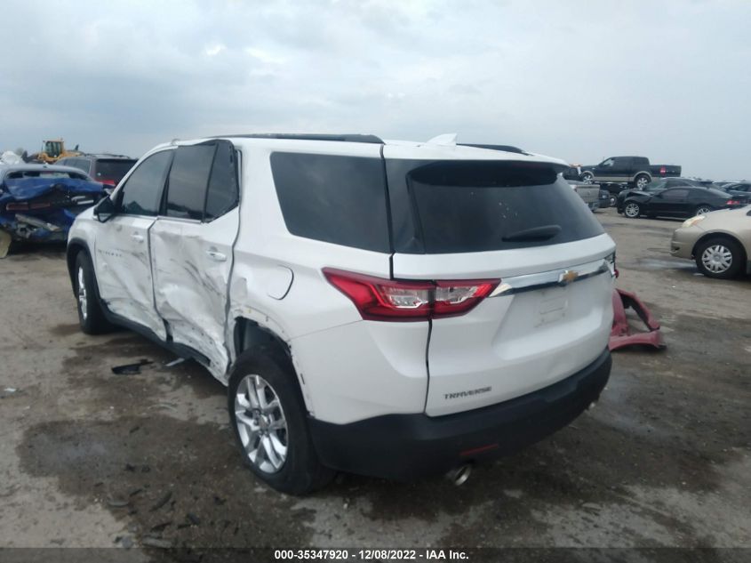 2020 CHEVROLET TRAVERSE LT CLOTH VIN: 1GNERGKW4LJ194429