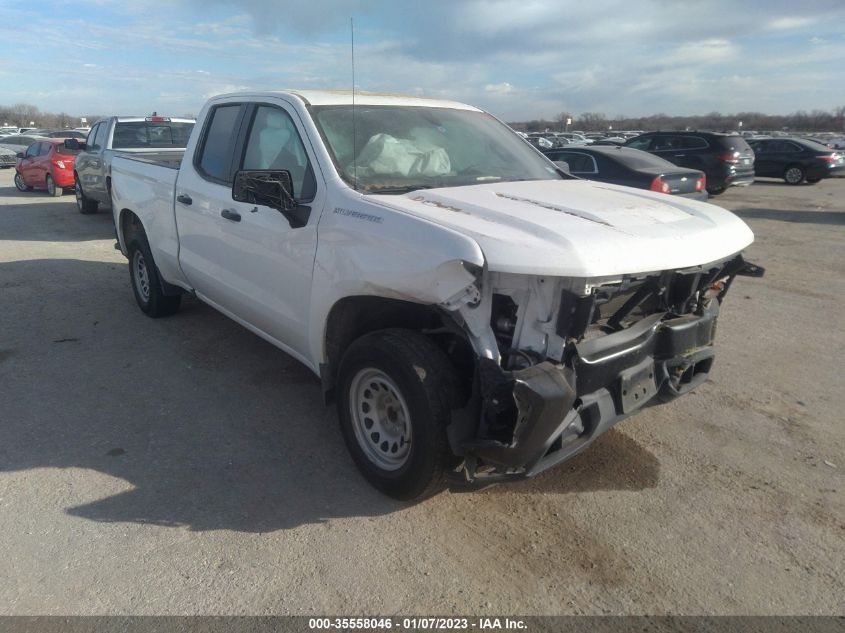 2021 CHEVROLET SILVERADO 1500 WORK TRUCK VIN: 1GCRWAEH0MZ151609