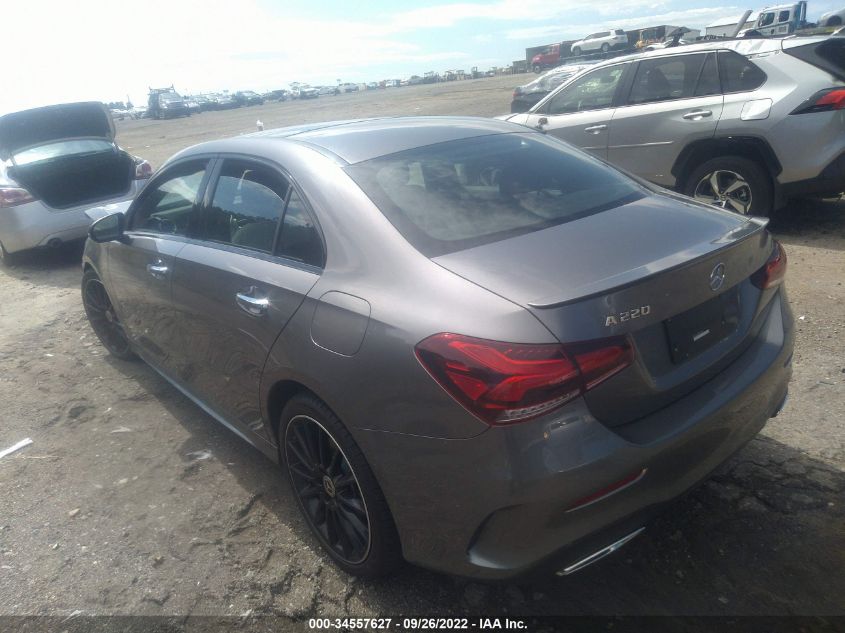 2022 MERCEDES-BENZ A-CLASS A 220 VIN: W1K3G4EB3NJ343547