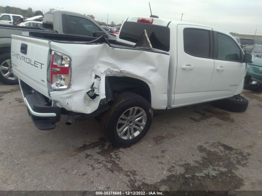 2022 CHEVROLET COLORADO 2WD LT VIN: 1GCGSCEN9N1238333