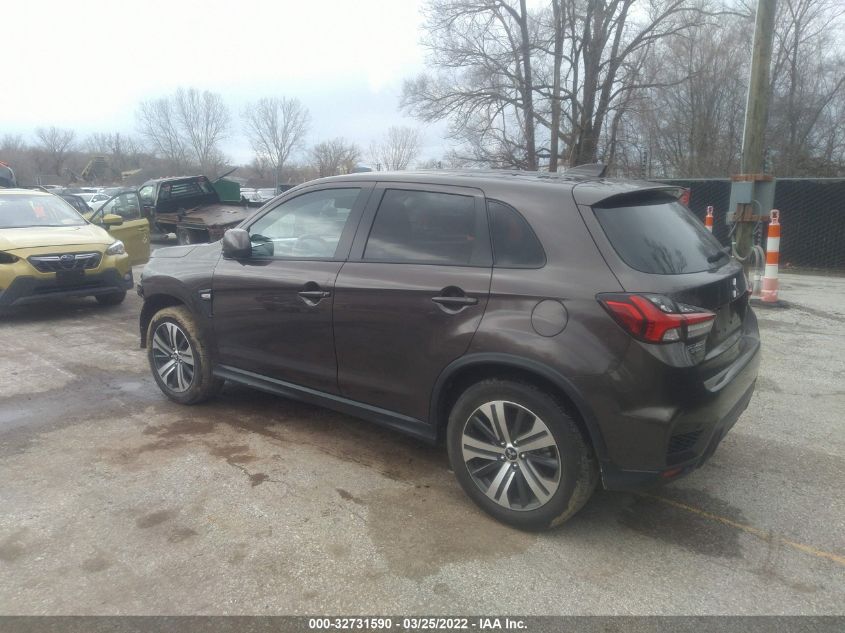 2021 MITSUBISHI OUTLANDER SPORT ES/LE/BE/S VIN: JA4APUAU8MU001057