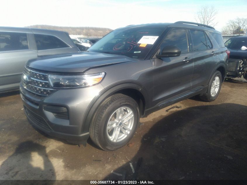 2022 FORD EXPLORER XLT VIN: 1FMSK8DHXNGB70832