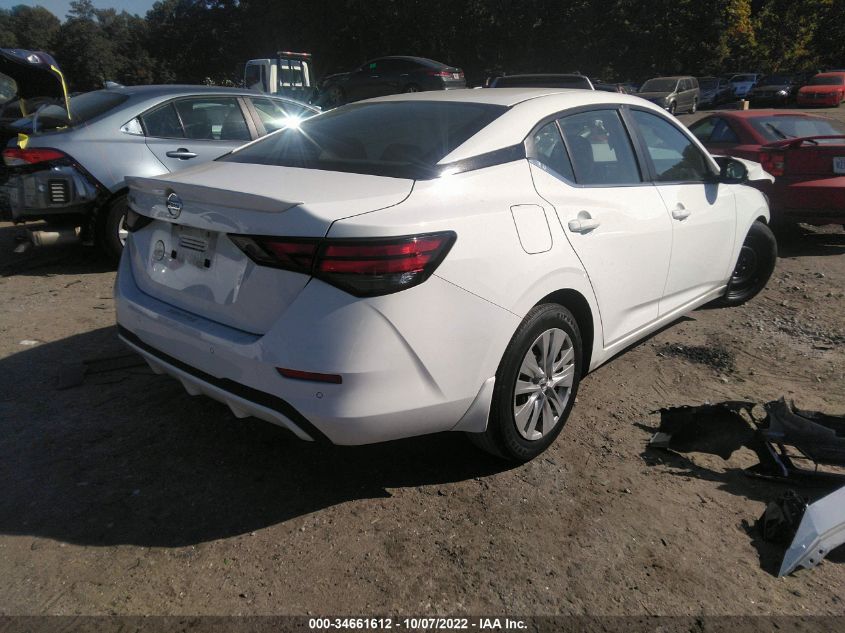 2021 NISSAN SENTRA S VIN: 3N1AB8BV1MY212460