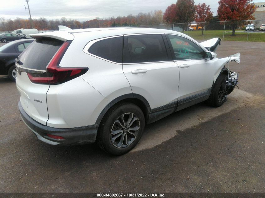 2022 HONDA CR-V EX VIN: 2HKRW2H55NH612061