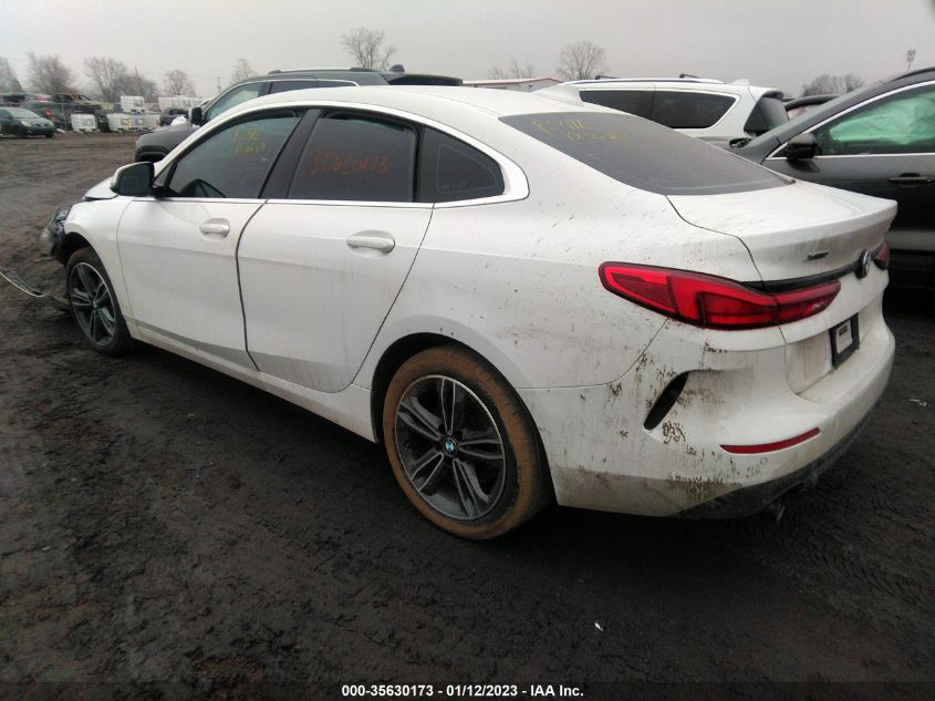 2021 BMW 2 SERIES 228I XDRIVE VIN: WBA73AK02M7J20417