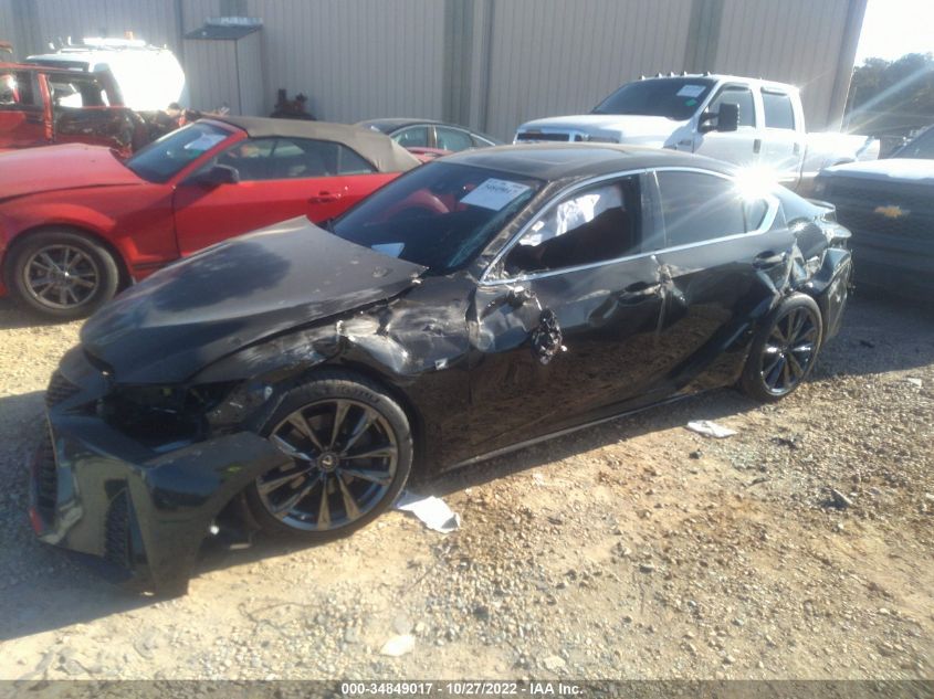 2021 LEXUS IS IS 350 F SPORT VIN: JTHGZ1B26M5038476