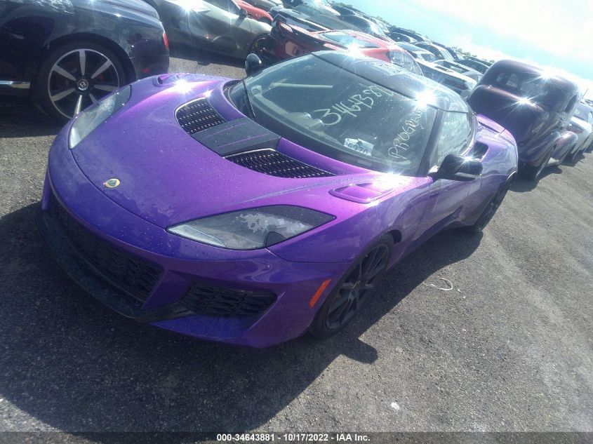 2021 LOTUS EVORA GT VIN: SCCLMDDN2MHA20404
