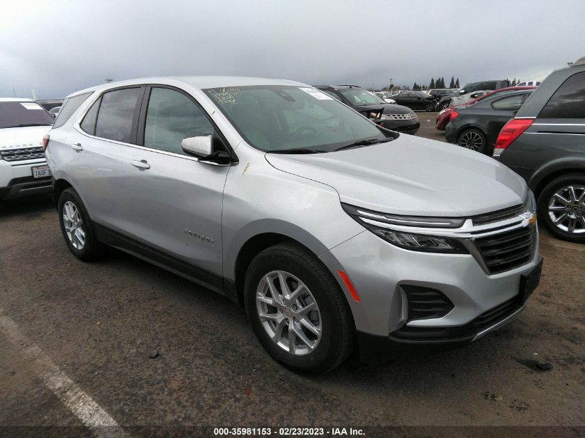 2022 CHEVROLET EQUINOX LT VIN: 3GNAXJEV1NL137332