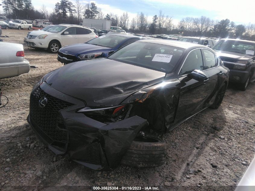 2021 LEXUS IS IS 350 F SPORT VIN: JTHGZ1B20M5043088