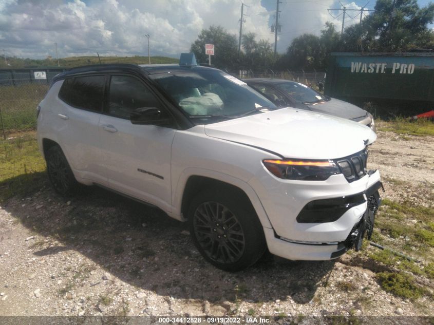 2022 JEEP COMPASS HIGH ALTITUDE VIN: 3C4NJDCB6NT168615