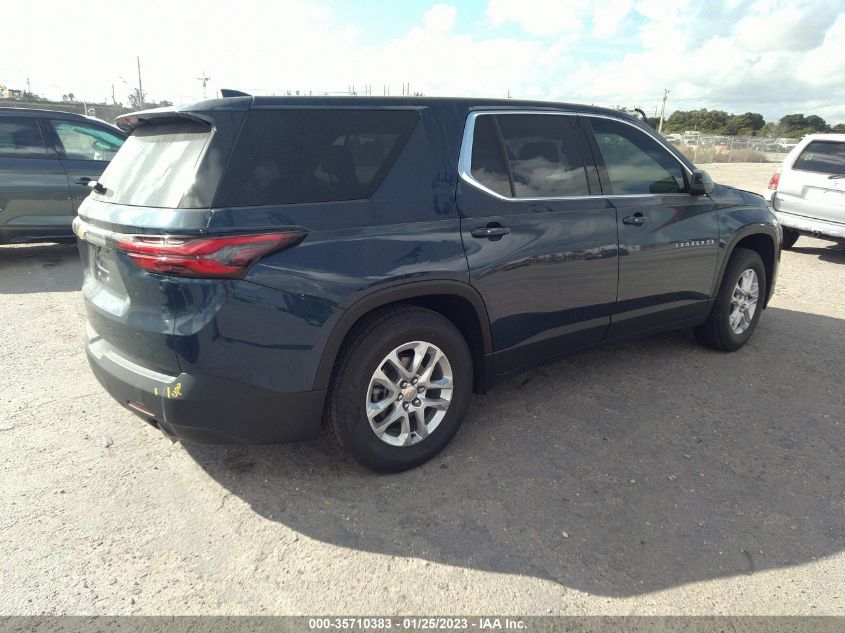 2022 CHEVROLET TRAVERSE LS VIN: 1GNERFKW0NJ169850