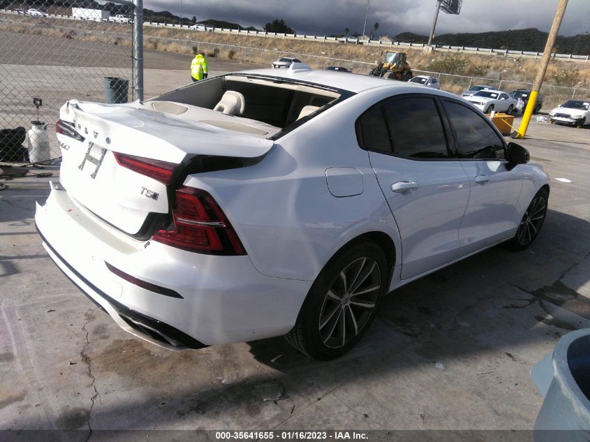 2021 VOLVO S60 MOMENTUM VIN: 7JR102TZ5MG118313