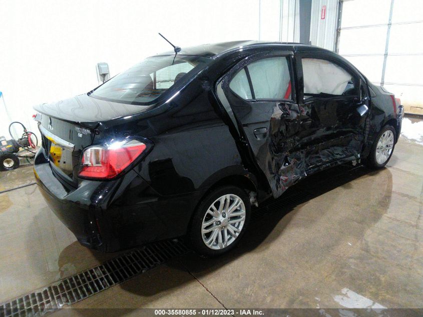 2022 MITSUBISHI MIRAGE G4 SE VIN: ML32FVFJ1NHF07895