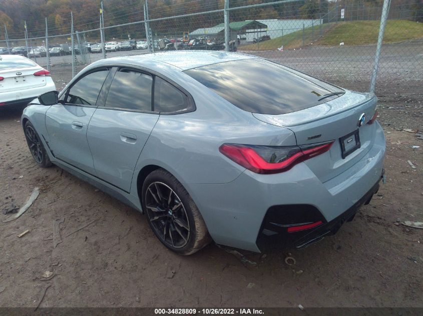 2022 BMW 4 SERIES M440I XDRIVE VIN: WBA13AW07NFN11490