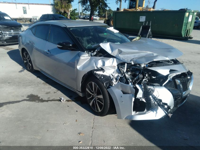2022 NISSAN MAXIMA SV VIN: 1N4AA6CV2NC504511