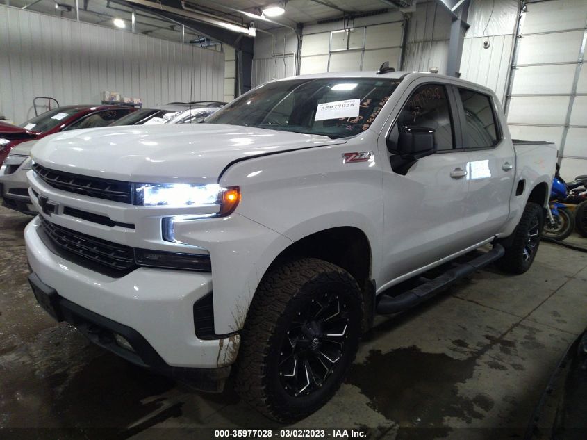 2022 CHEVROLET SILVERADO 1500 LTD RST VIN: 3GCUYEED9NG113239