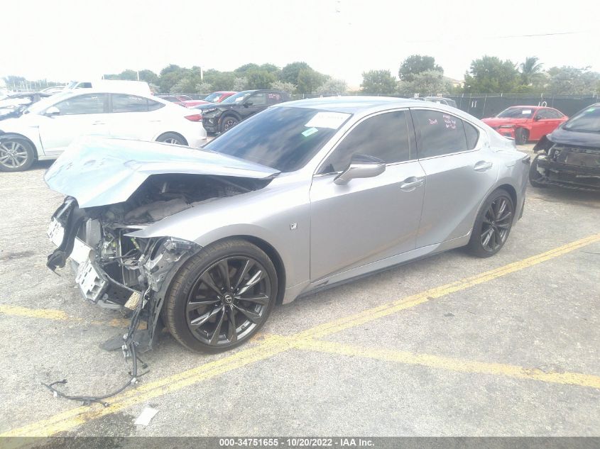 2021 LEXUS IS IS 350 F SPORT VIN: JTHGZ1B27M5038194