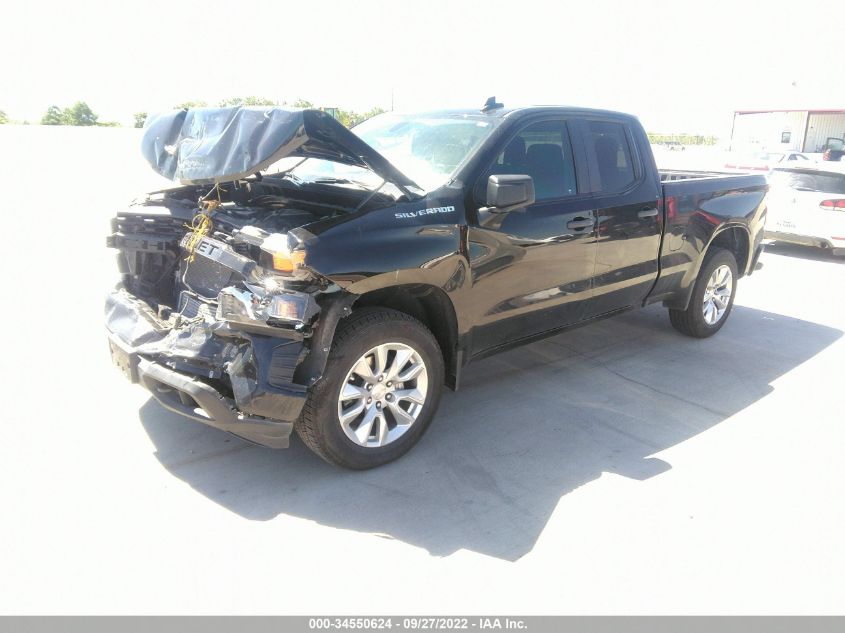 2021 CHEVROLET SILVERADO 1500 CUSTOM VIN: 1GCRWBEK4MZ279420