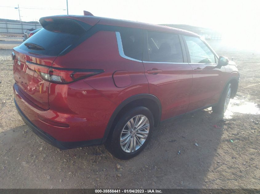 2022 MITSUBISHI OUTLANDER ES VIN: JA4J3TA81NZ031868
