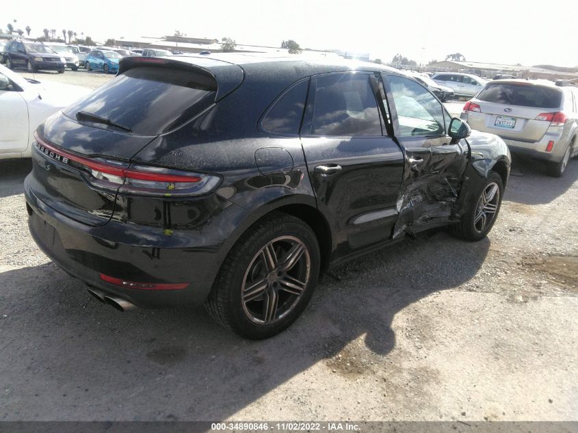 2021 PORSCHE MACAN S VIN: WP1AB2A50MLB33882