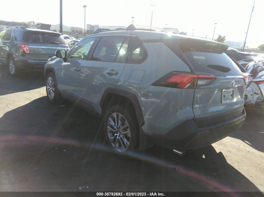 2022 TOYOTA RAV4 XLE PREMIUM VIN: 2T3C1RFVXNW214563