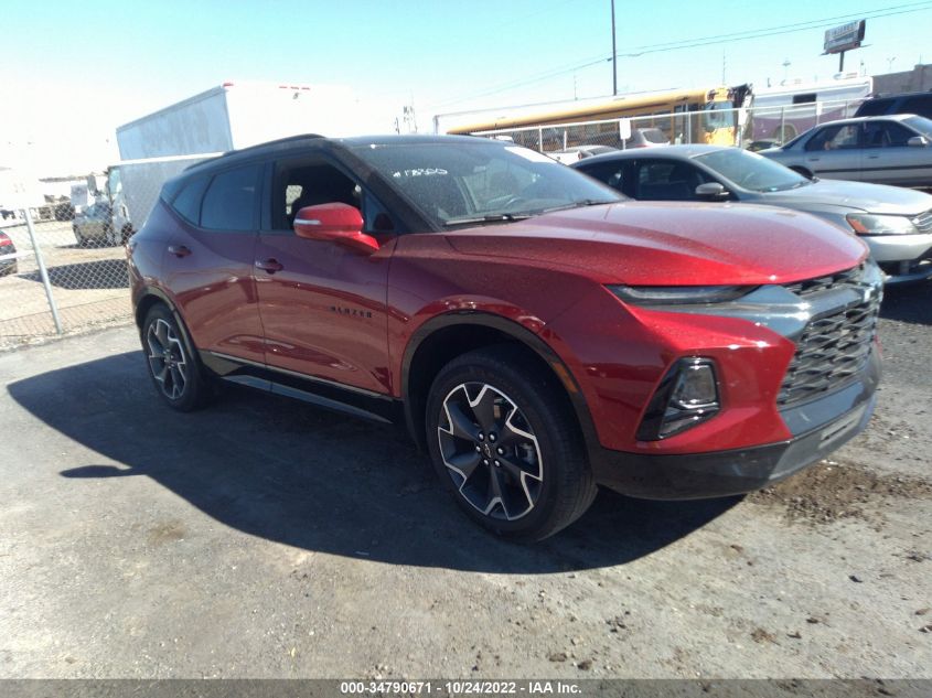 2022 CHEVROLET BLAZER RS VIN: 3GNKBERS9NS130144
