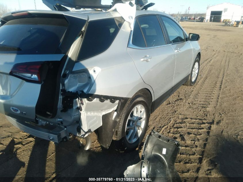 2022 CHEVROLET EQUINOX LT VIN: 3GNAXKEV6NL270027