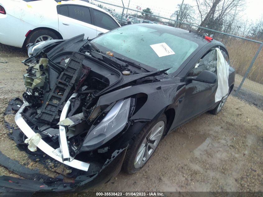 2023 TESLA MODEL 3 VIN: 5YJ3E1EA3PF418165