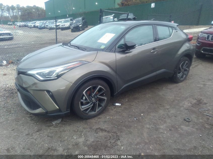 2021 TOYOTA C-HR LE/XLE/LIMITED/NIGHTSHADE VIN: NMTKHMBX7MR122231