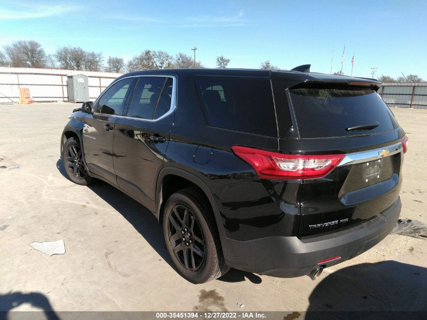 2021 CHEVROLET TRAVERSE LS VIN: 1GNEVFKW7MJ269115