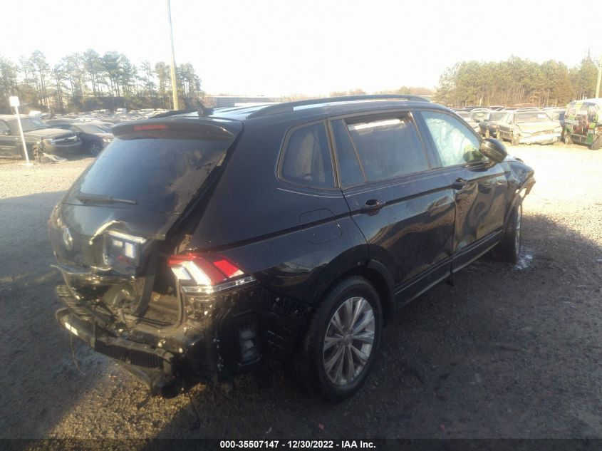 2020 VOLKSWAGEN TIGUAN S VIN: 3VV0B7AX9LM105590