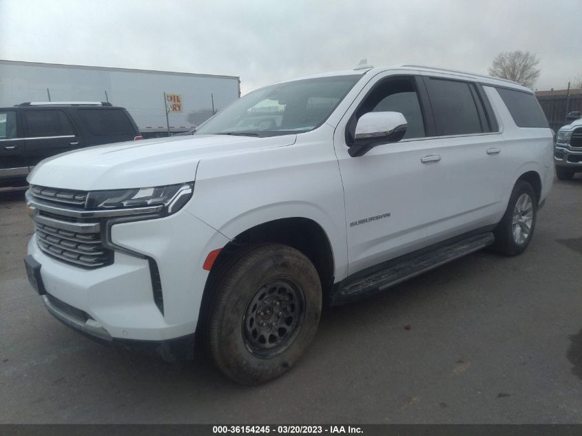2022 CHEVROLET SUBURBAN PREMIER VIN: 1GNSKFKD1NR136573