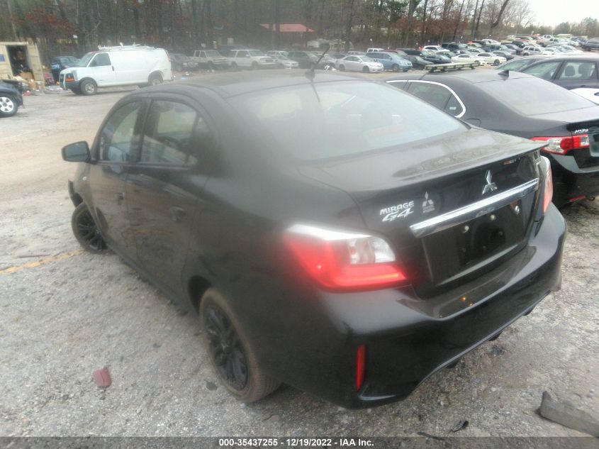 2023 MITSUBISHI MIRAGE G4 ES/LE/BLACK EDITION VIN: ML32FUFJ4PHF00307