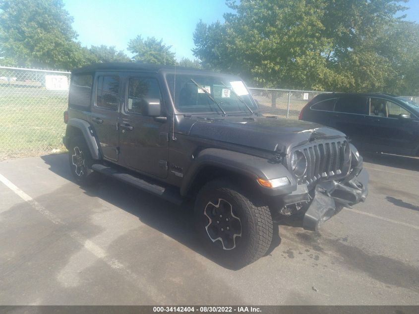 2021 JEEP WRANGLER UNLIMITED SPORT S VIN: 1C4HJXDN5MW722632