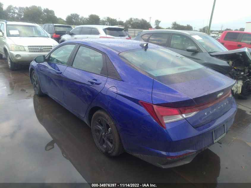 2022 HYUNDAI ELANTRA SEL VIN: KMHLM4AG2NU358071
