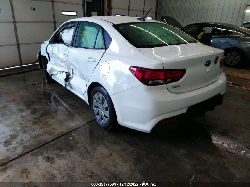 2020 KIA RIO S VIN: 3KPA24AD3LE363413
