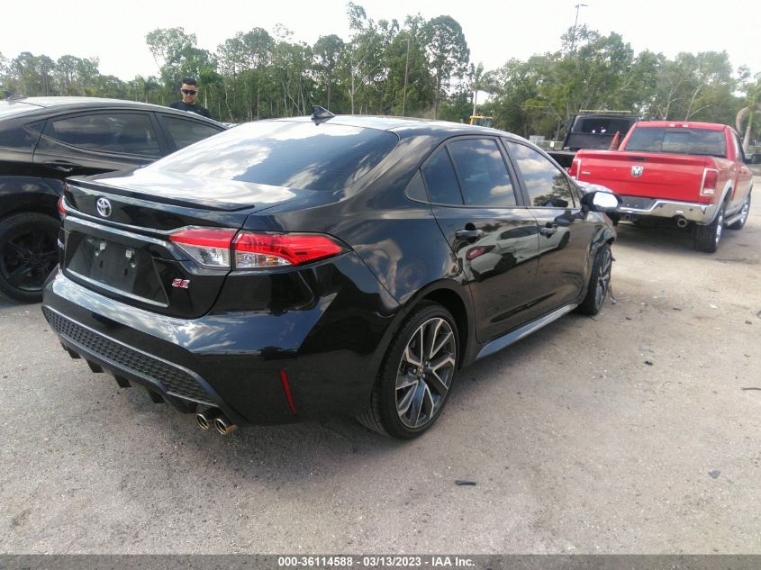 2022 TOYOTA COROLLA SE/SE NIGHTSHADE/APEX SE VIN: 5YFS4MCE7NP104381