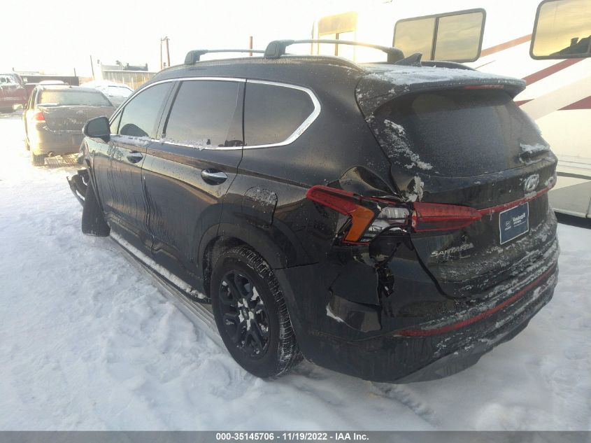 2022 HYUNDAI SANTA FE XRT VIN: 5NMS64AJ1NH477002