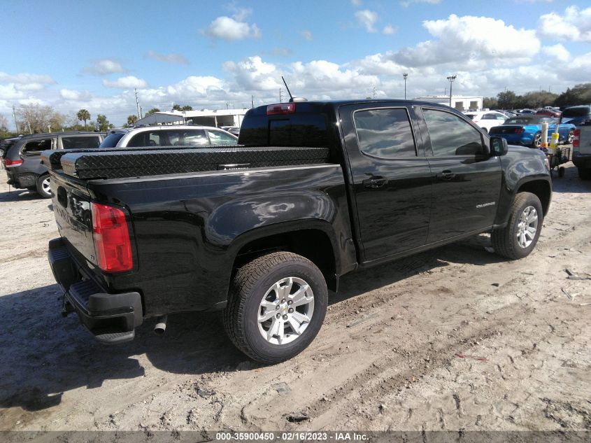 2022 CHEVROLET COLORADO 2WD LT VIN: 1GCGSCEA7N1331705