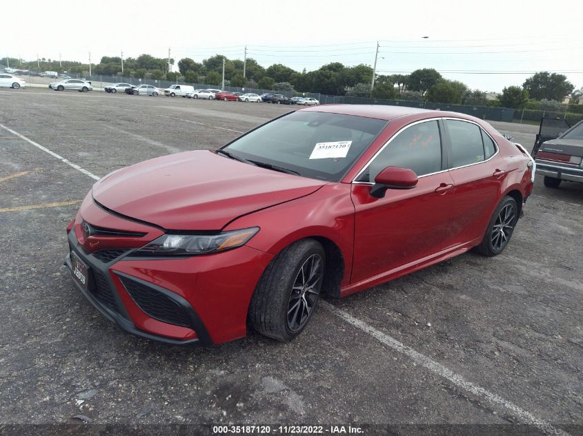 2021 TOYOTA CAMRY SE VIN: 4T1G11AK3MU459745