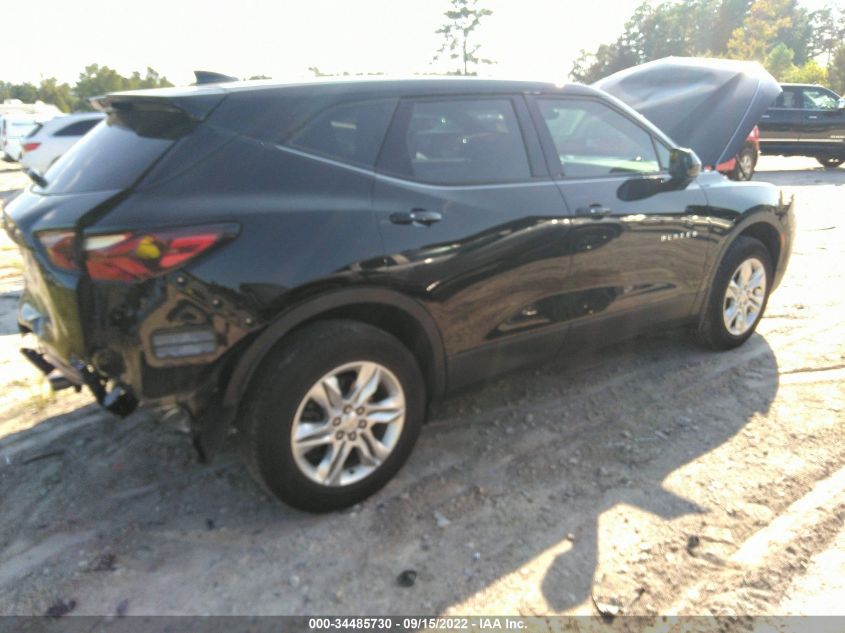 2021 CHEVROLET BLAZER LT VIN: 3GNKBBRA2MS542233