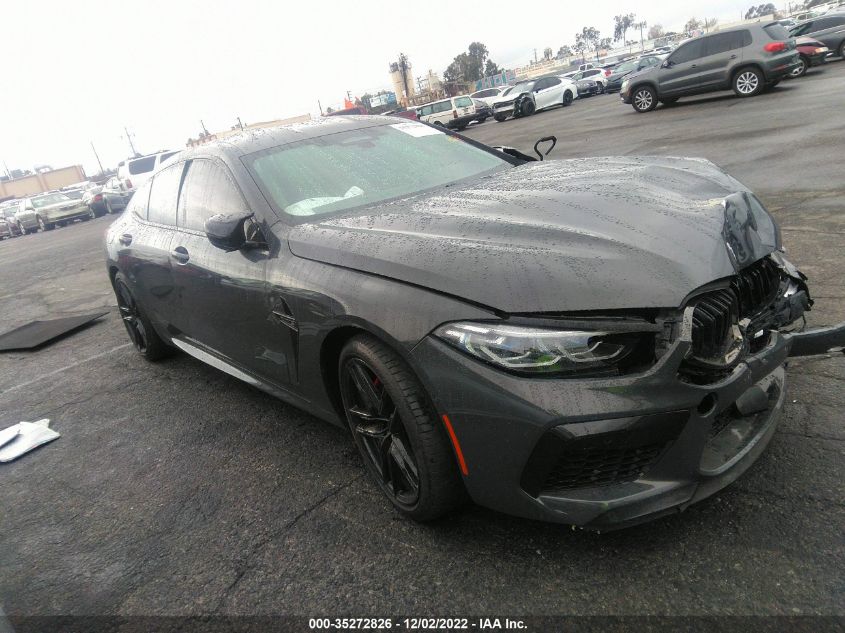 2022 BMW M8 COMPETITION VIN: WBSGV0C04NCH14243