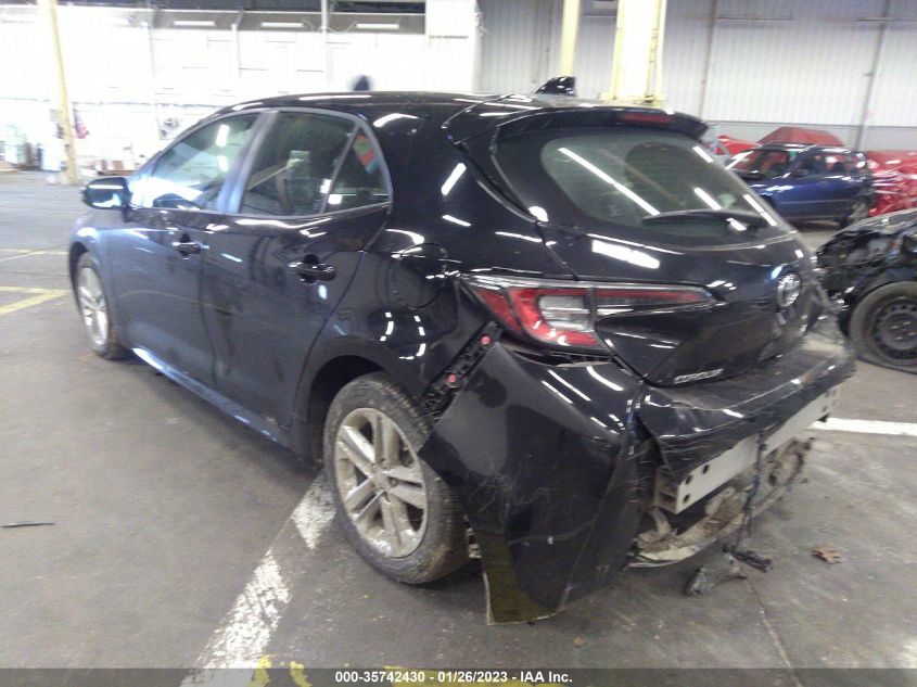 2021 TOYOTA COROLLA HATCHBACK SE/XSE VIN: JTNB4MBE0M3107174